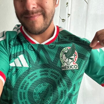Mexico 26 Home Authentic Jersey