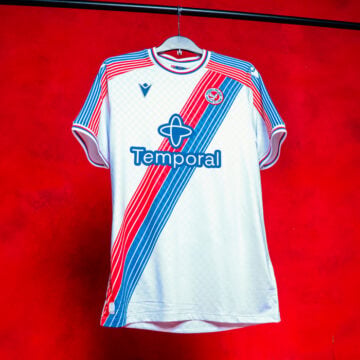 Men's Replica Macron Crystal Palace Home Jersey 26/27