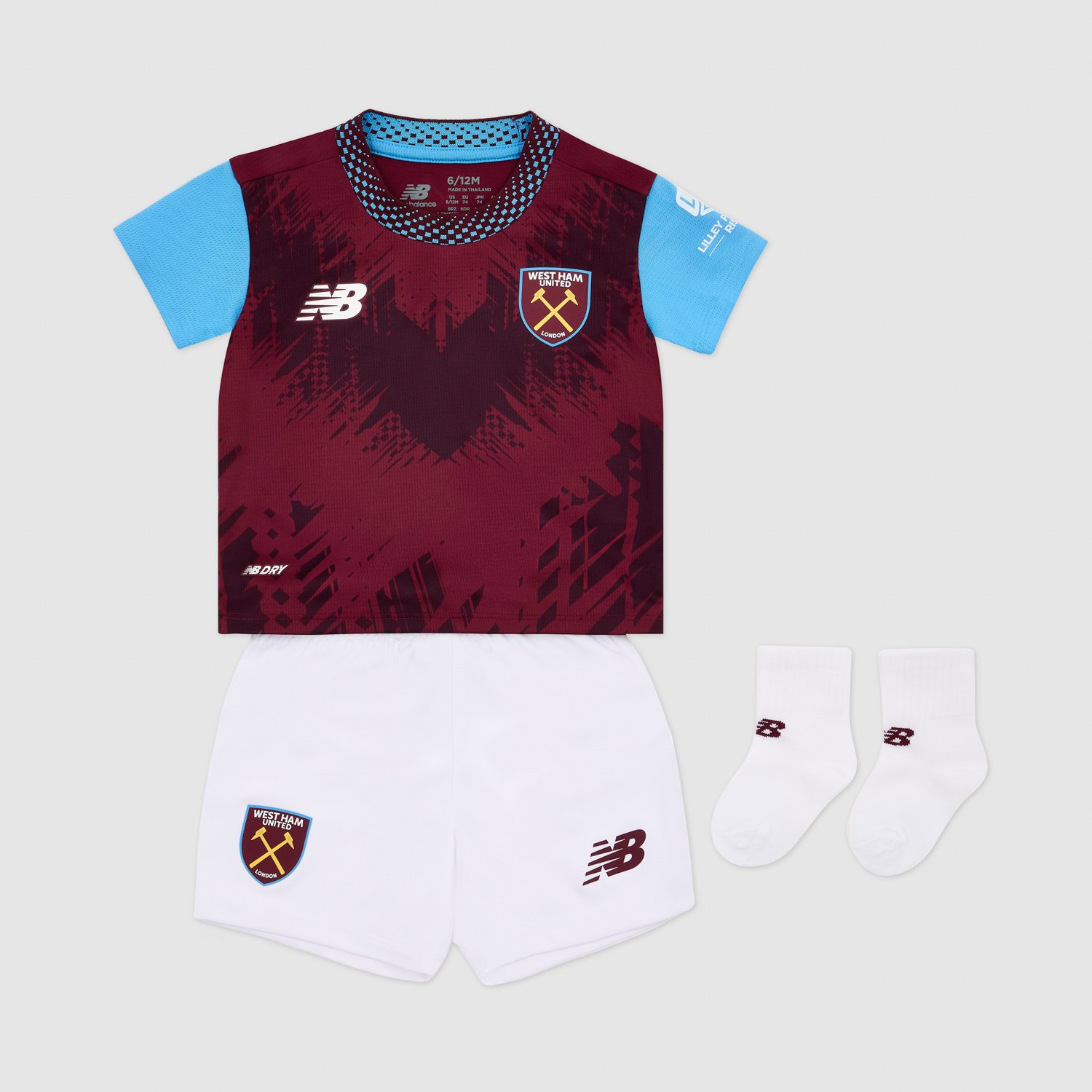 Kid's Umbro West Ham United Home 2026 Kit - Image 4