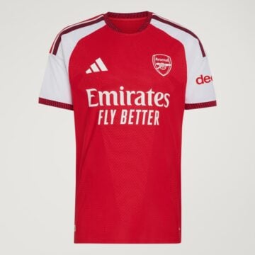 Men's Authentic adidas Arsenal Home Jersey 26/27