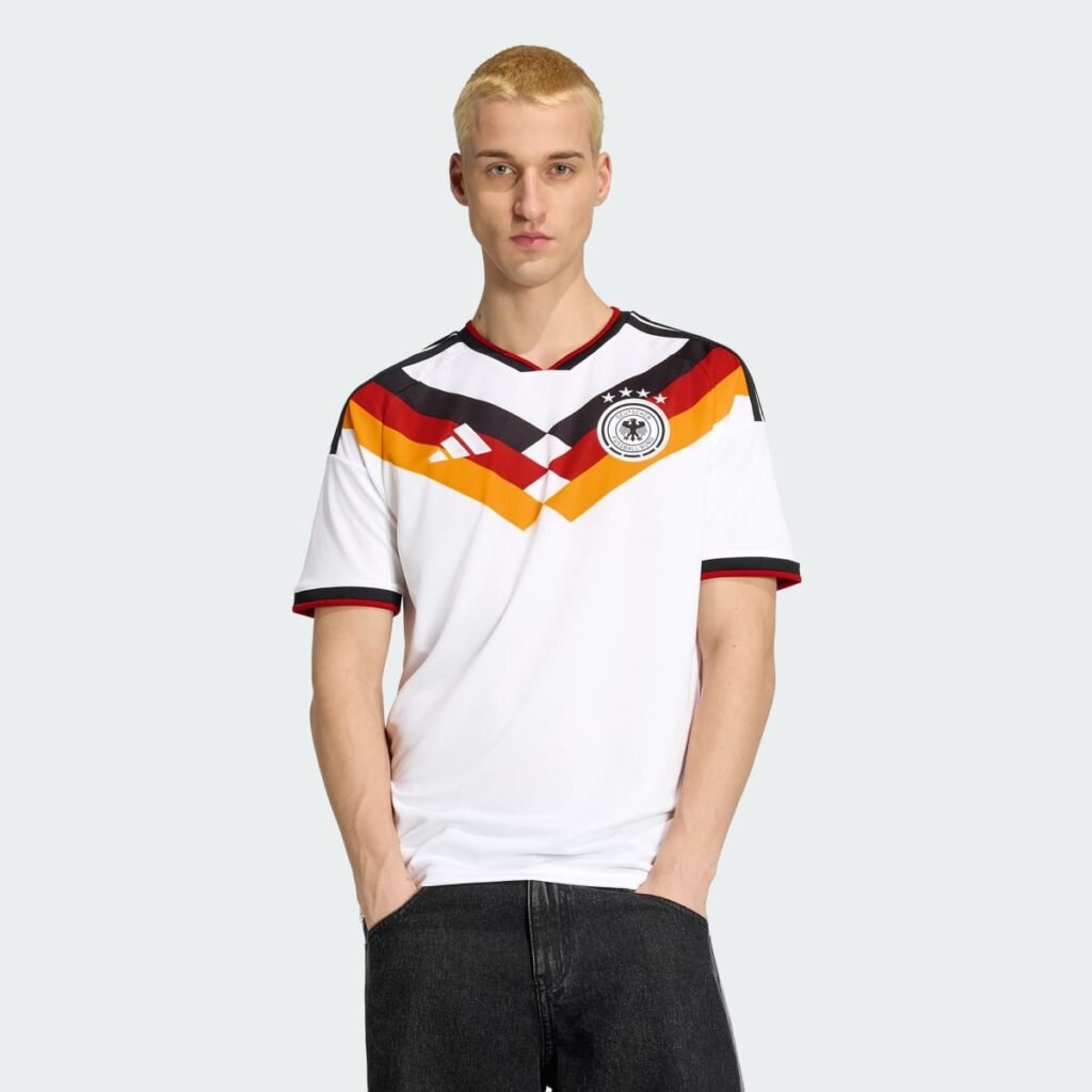 Men's Replica adidas Germany Home Jersey 26/27