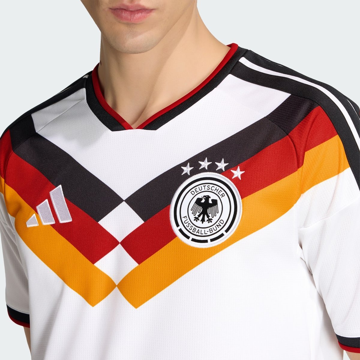 Men's Replica adidas Germany Home Jersey 26/27 - Image 7