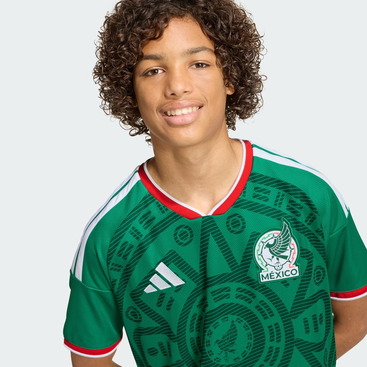 Kid's Adidas Mexico Home 2026 Jersey - Image 7