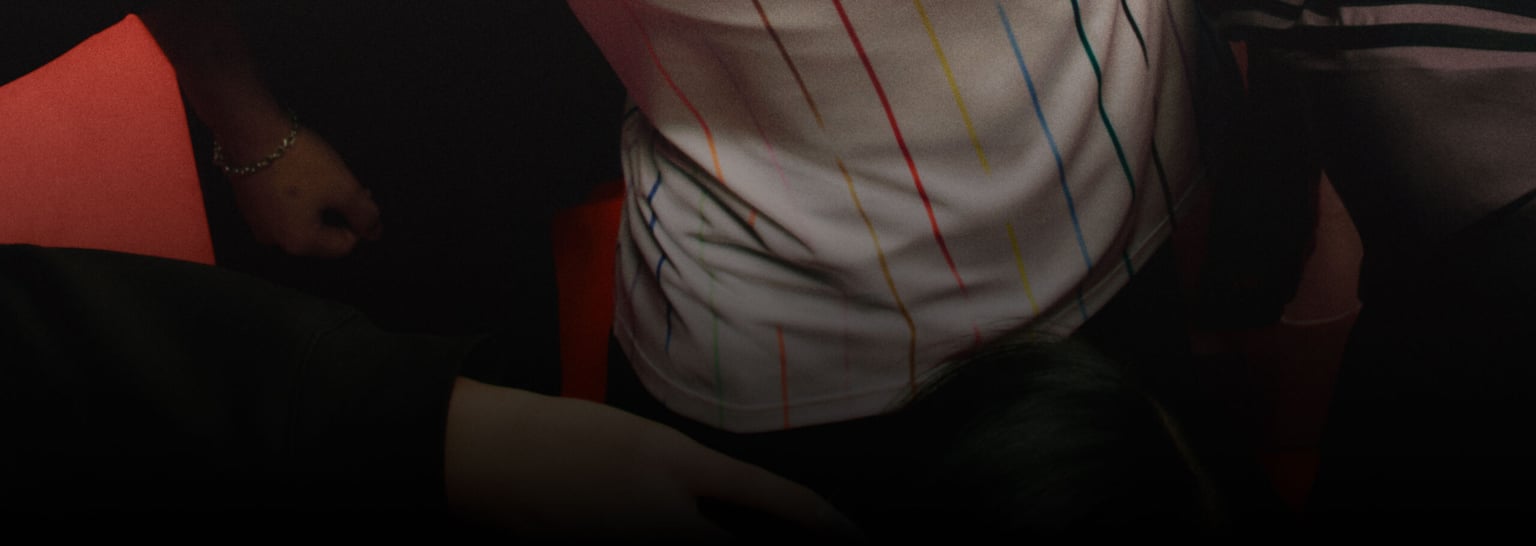 Visual featuring fans wearing the new Japan FIFA World Cup 26™ Away uniform