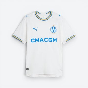 Men's Authentic Puma Olympique Marseille Home Jersey 26/27