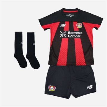 Kids Replica New Balance Bayer 04 Leverkusen Home Kit 26/27