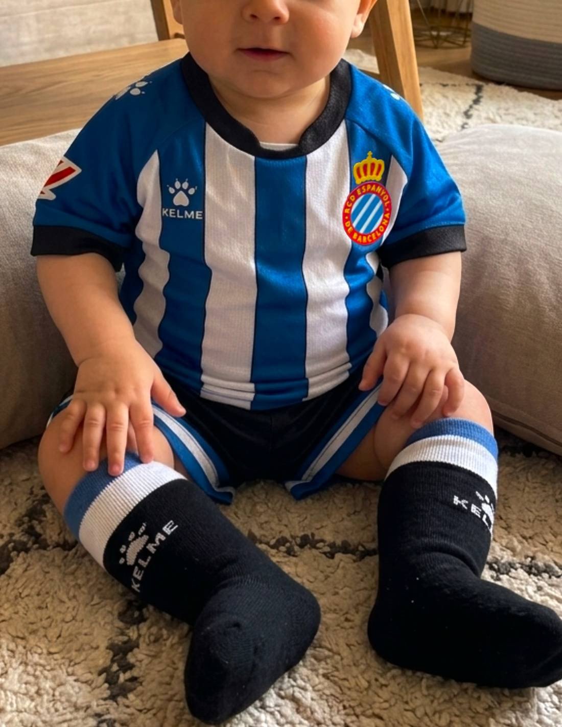 Kids Replica Kelme RCD Espanyol Home Kit 26/27 - Image 2