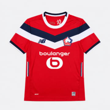 Men's Replica New Balance Lille OSC Standard Jersey 26/27
