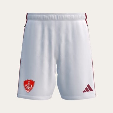 Kids Replica adidas Stade Brestois Standard Shorts 26/27