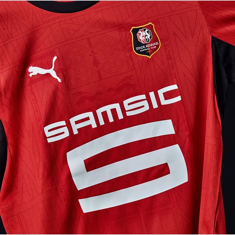 Kids Replica Puma Stade Rennais Standard Jersey 26/27 - Image 3