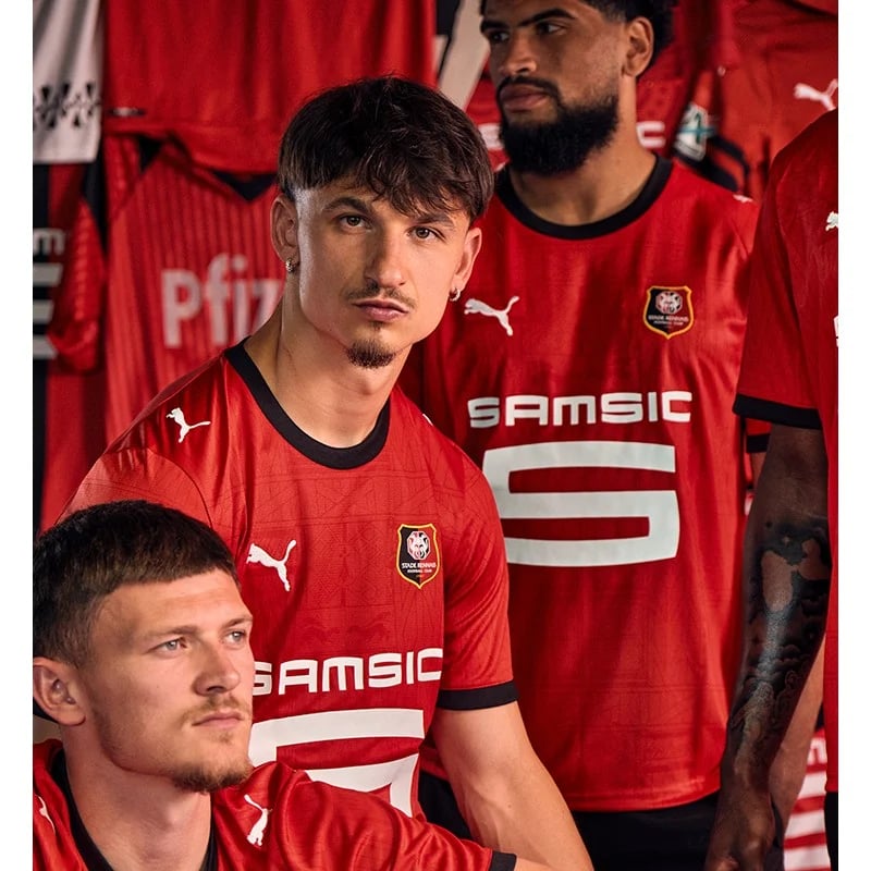 Kids Replica Puma Stade Rennais Standard Jersey 26/27 - Image 5