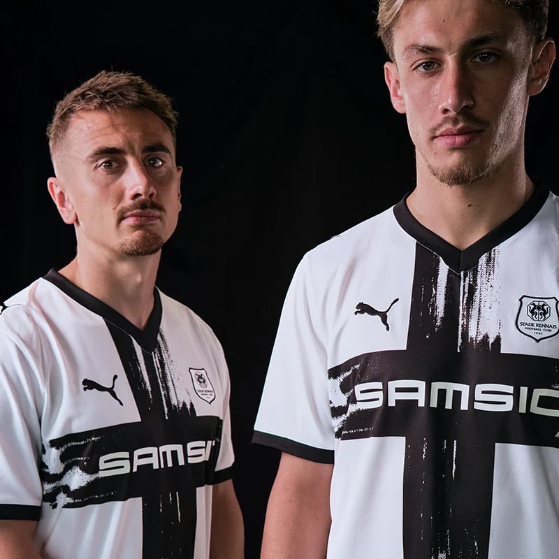 Men's Replica Puma Stade Rennais Standard Jersey 26/27