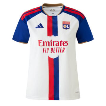 Women's Replica adidas Olympique Lyonnais Home Jersey 26/27