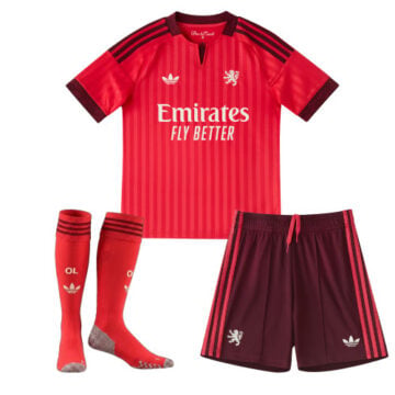 Kids Replica adidas Olympique Lyonnais Away Kit 26/27