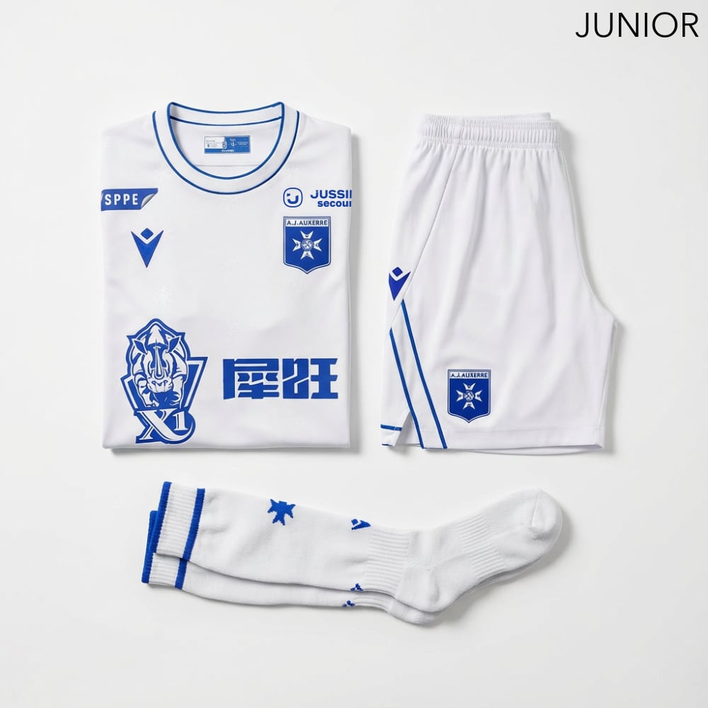 Kid's AJ Auxerre Home Kit 26/27