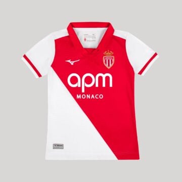 Kids Replica adidas AS Monaco Home Jersey 26/27