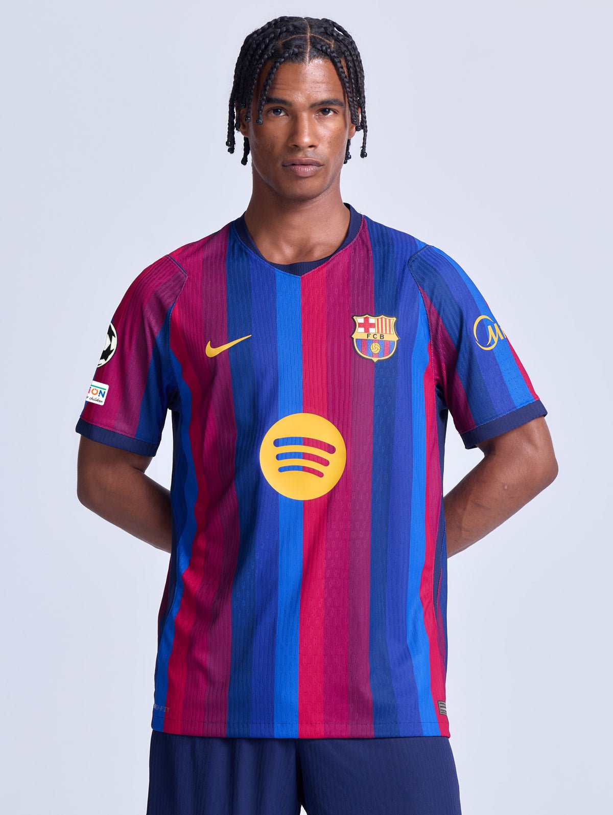 Men's Replica Nike Barcelona Home Jersey 26/27 - Image 3