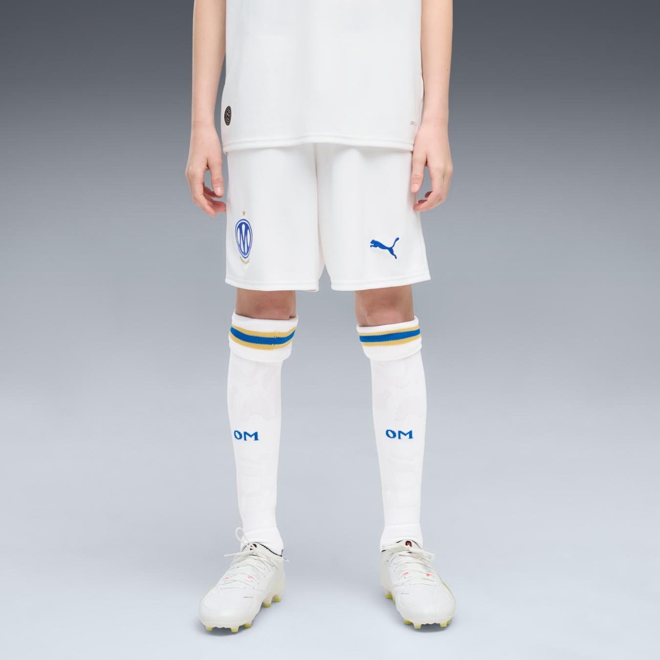 Kids Replica Puma Olympique Marseille Home Shorts 26/27 - Image 2