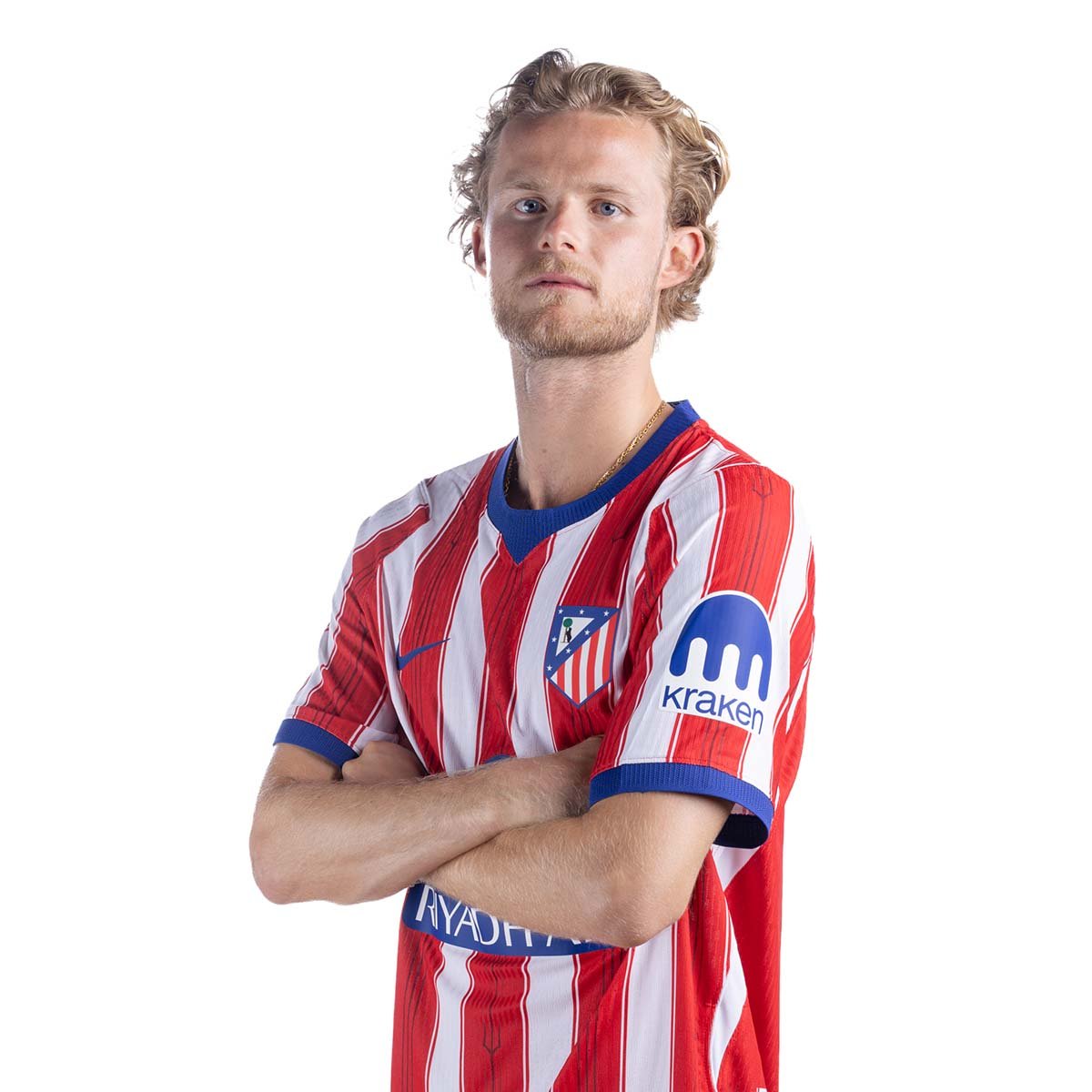 Men's Replica Nike Atletico de Madrid Home Jersey 26/27 - Image 2