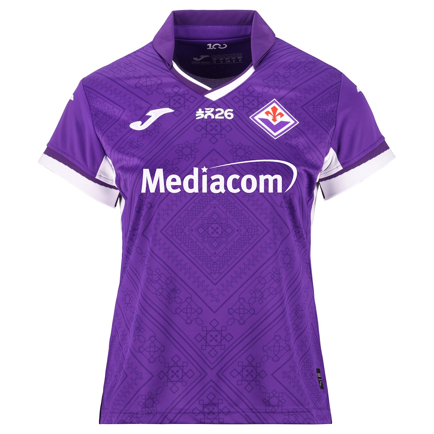 Women's Replica Kappa Fiorentina Home Jersey 26/27