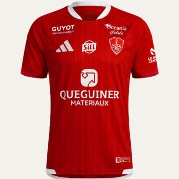 Men's Replica adidas Stade Brestois Standard Jersey 26/27