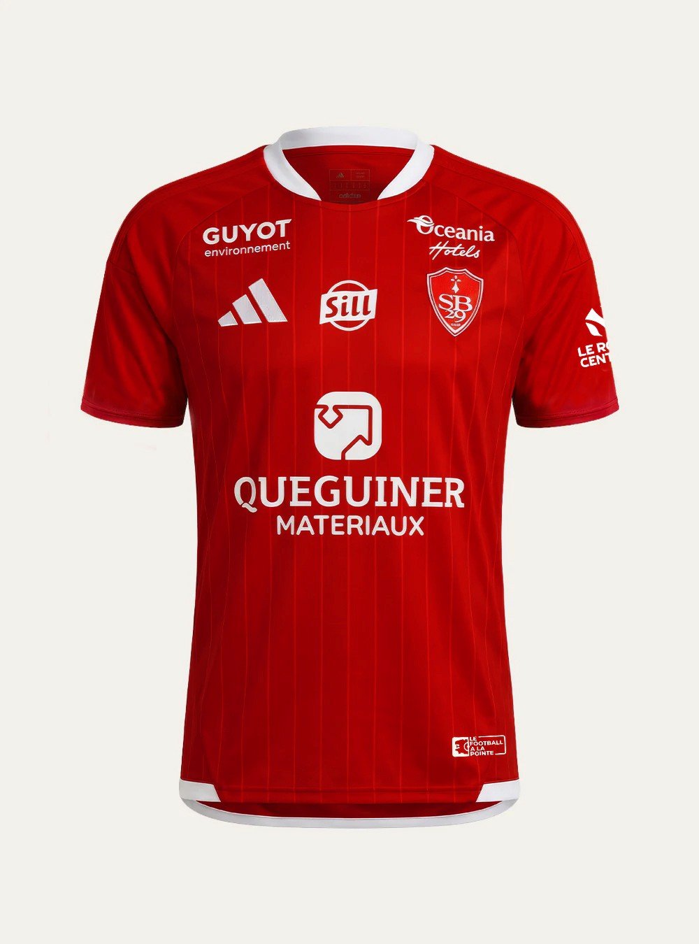 Men's Replica adidas Stade Brestois Standard Jersey 26/27
