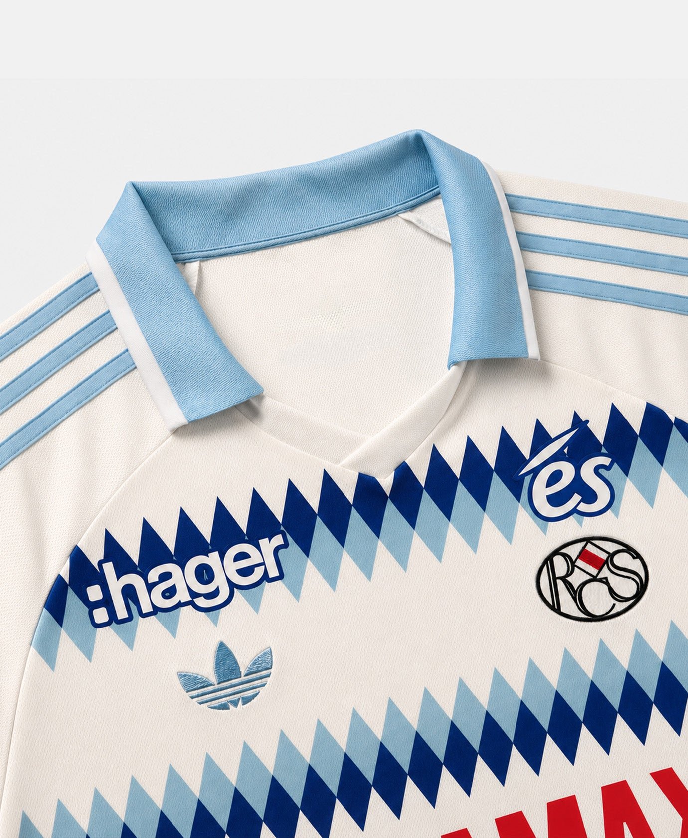 Men's Replica adidas RC Strasbourg Away Jersey 26/27 - Image 3