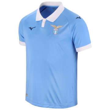 Men's Replica Mizuno Lazio Home Jersey 26/27