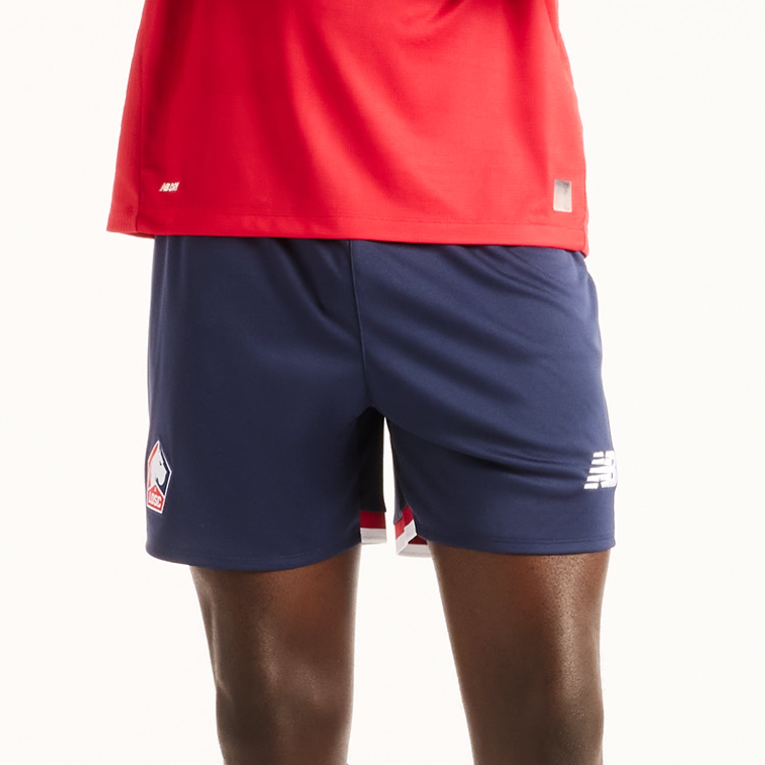 Men's Replica New Balance Lille OSC Standard Shorts 26/27 - Image 2