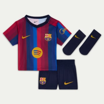 Kids Replica Nike Barcelona Home Kit 26/27