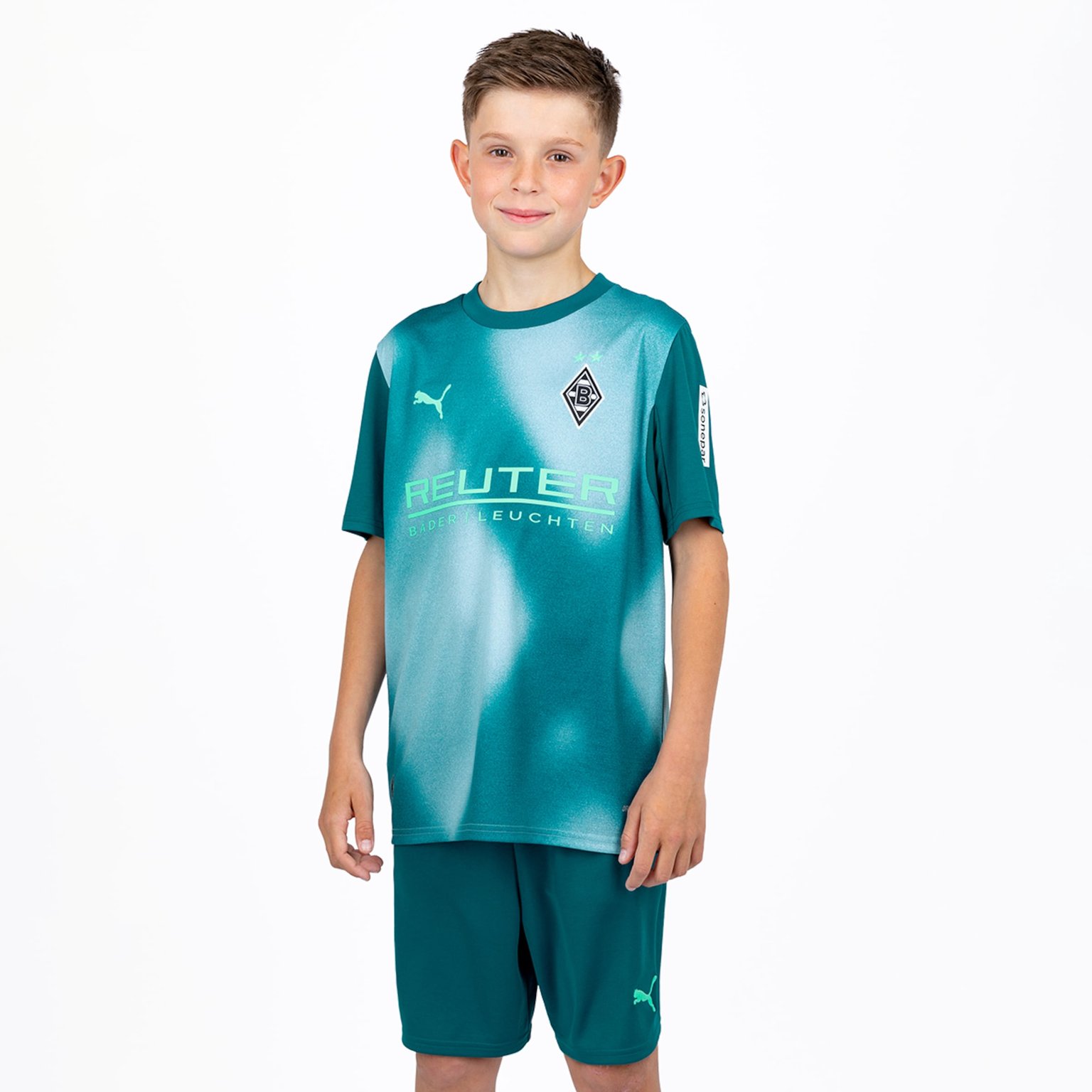 Kids Replica Puma Borussia Monchengladbach Third Jersey 26/27 - Image 5
