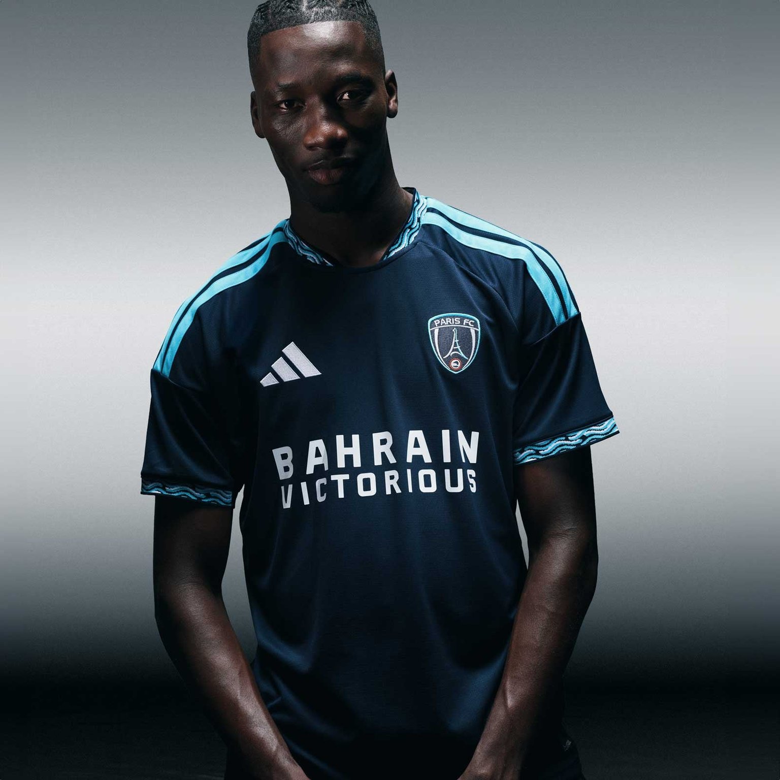 Men's Replica adidas Paris FC Home Jersey 26/27 - Image 3