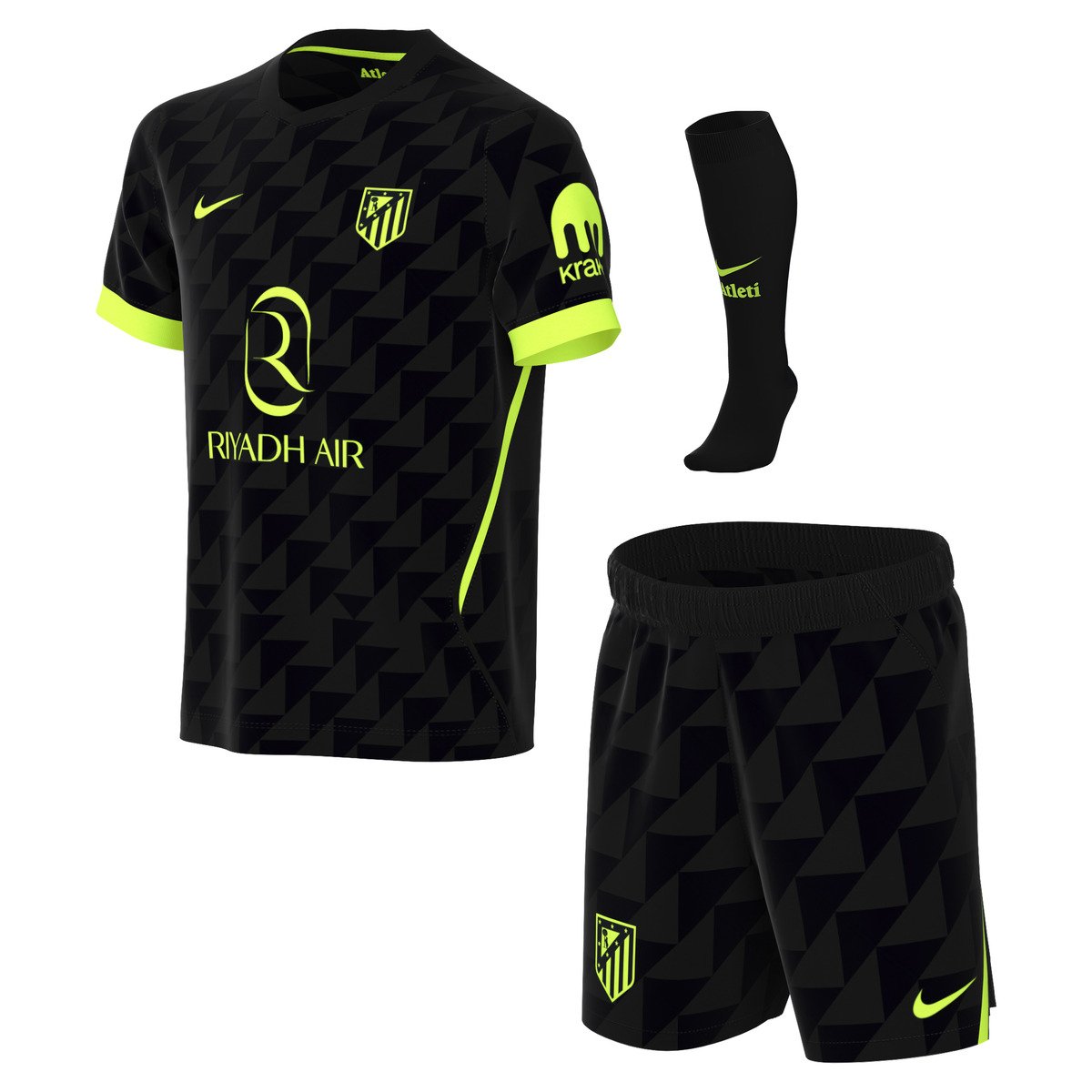 Kids Replica Nike Atletico de Madrid Away Kit 26/27