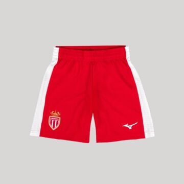 Kids Replica adidas AS Monaco Home Shorts 26/27