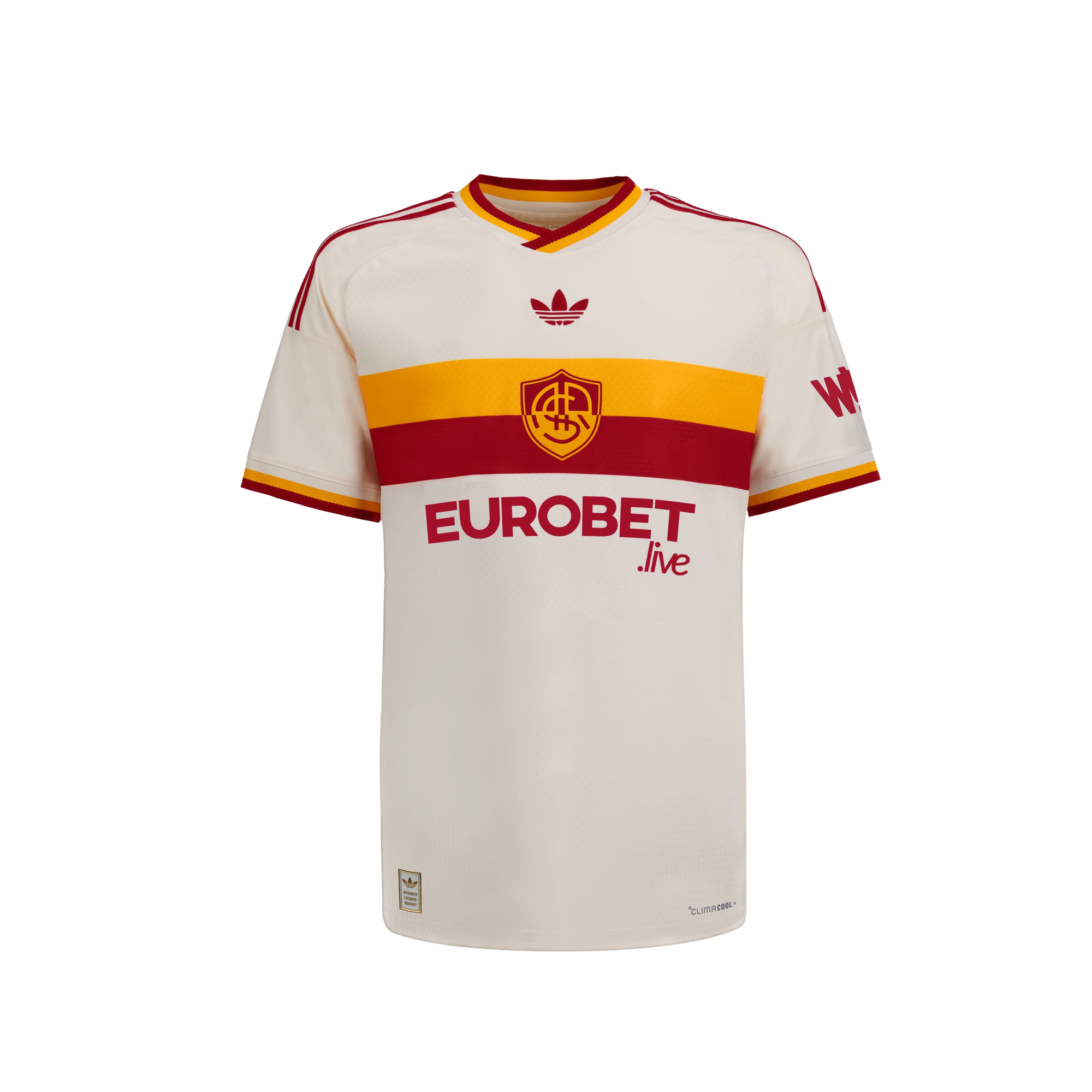 Men's Authentic adidas AS Roma Away Jersey 26/27