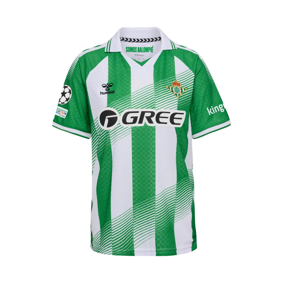 Women's Replica Hummel Real Betis Standard Jersey 26/27