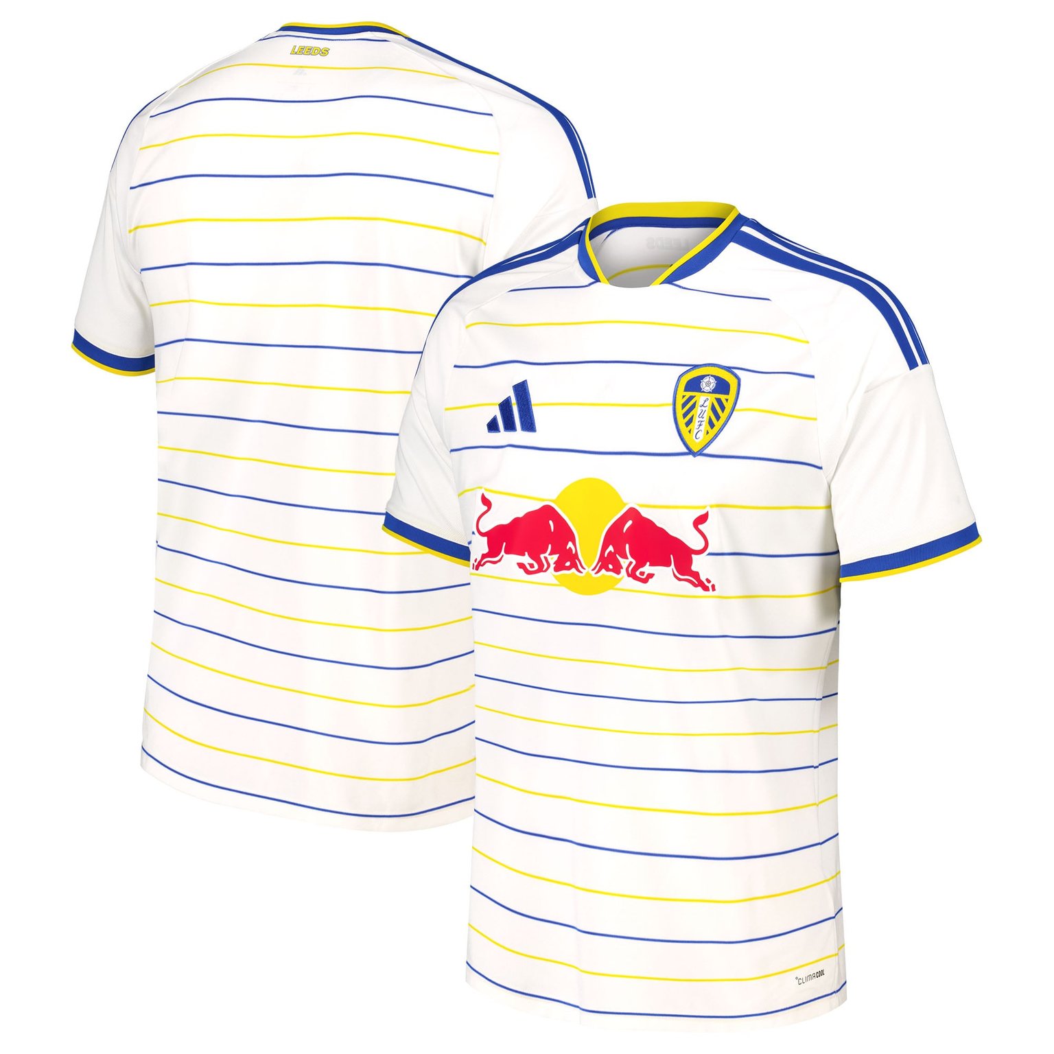 Men's Replica adidas Leeds United Home Jersey 26/27 - Image 3