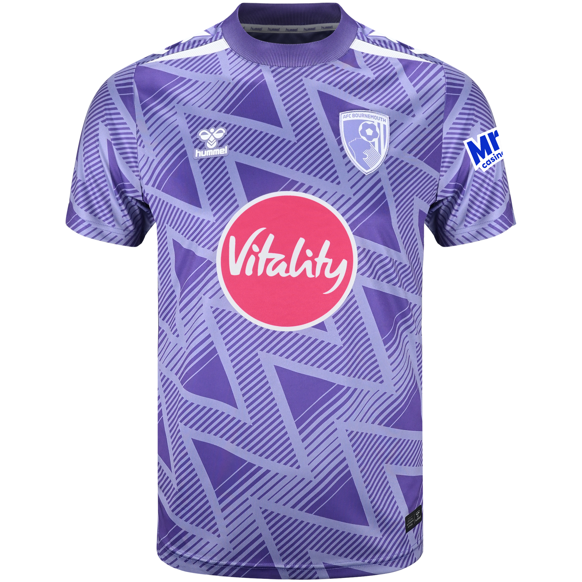 Men's Replica Hummel AFC Bournemouth Away Jersey 26/27