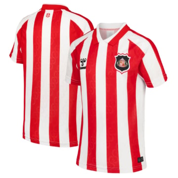 Kids Replica Hummel Sunderland Home Jersey 26/27