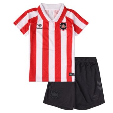 Kids Replica Hummel Sunderland Home Kit 26/27