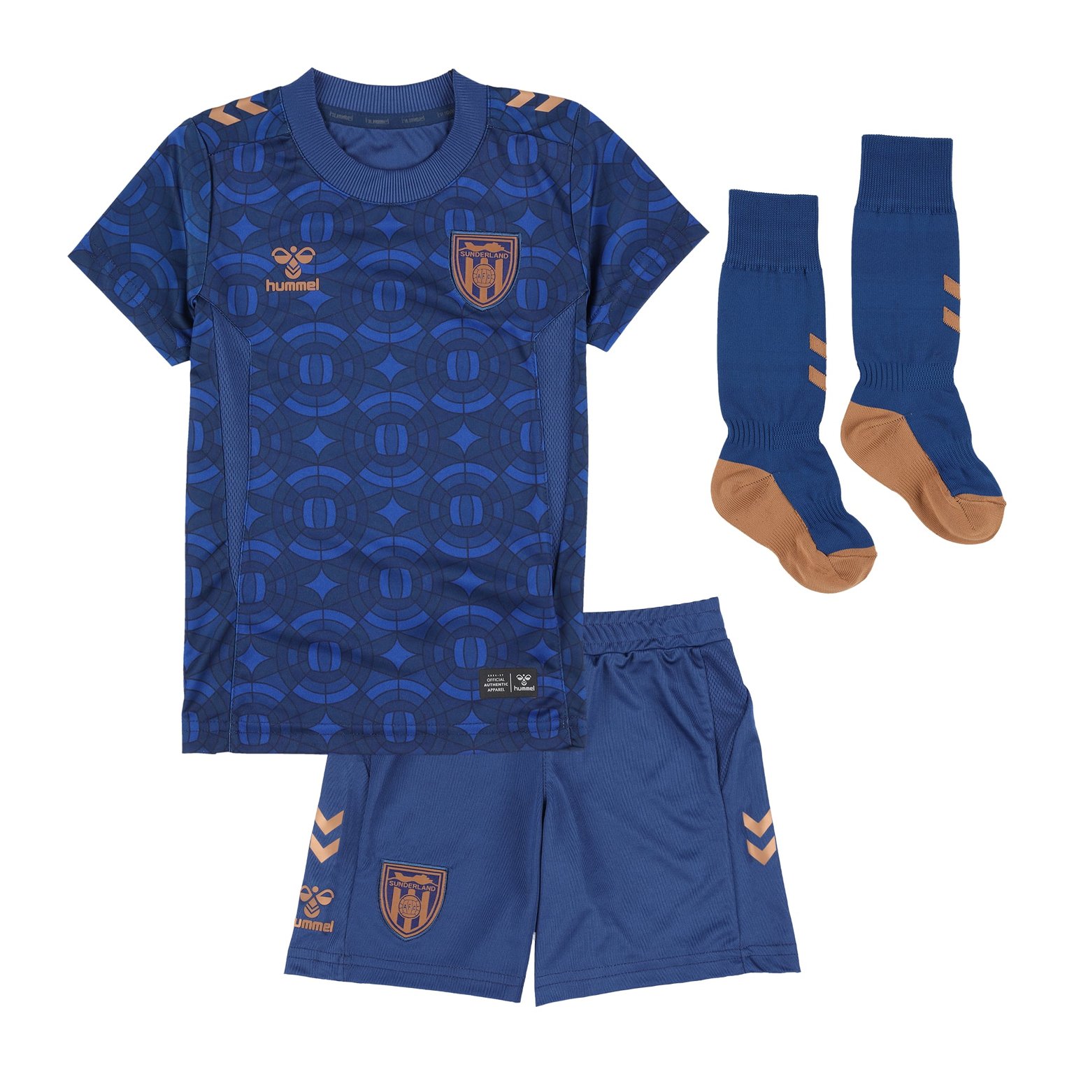 Kids Replica Hummel Sunderland Third Kit 26/27 - Image 3