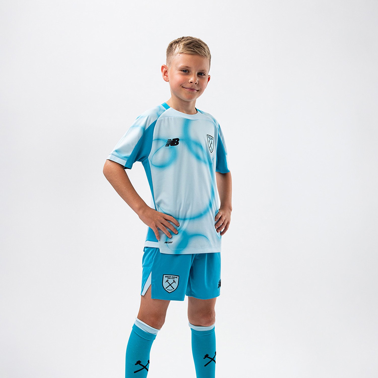 Kids Authentic New Balance West Ham United Third Jersey 26/27 - Image 5