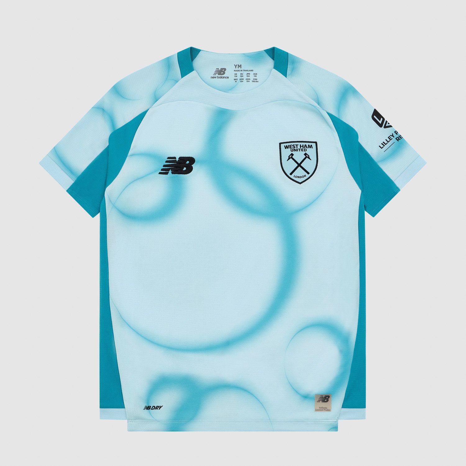 Kids Authentic New Balance West Ham United Third Jersey 26/27