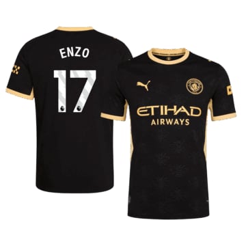 Men's Authentic Puma Manchester City Away Jersey 26/27 ENZO #17