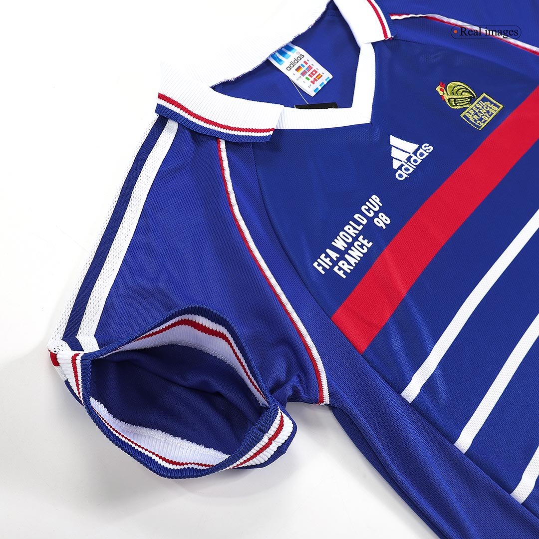 Retro Men's France Home Jersey 1998 - Image 7