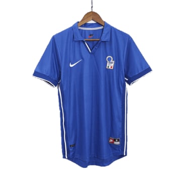 Men's Replica Nike Italy Home Jersey 1998