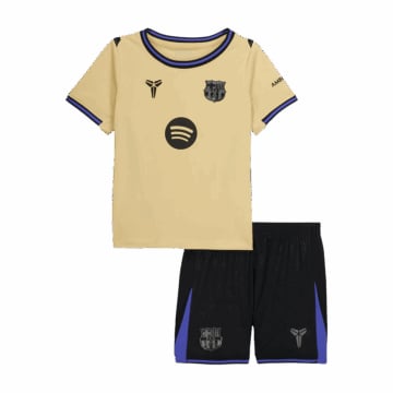 Kids Replica Nike Barcelona Away Kit 25/26