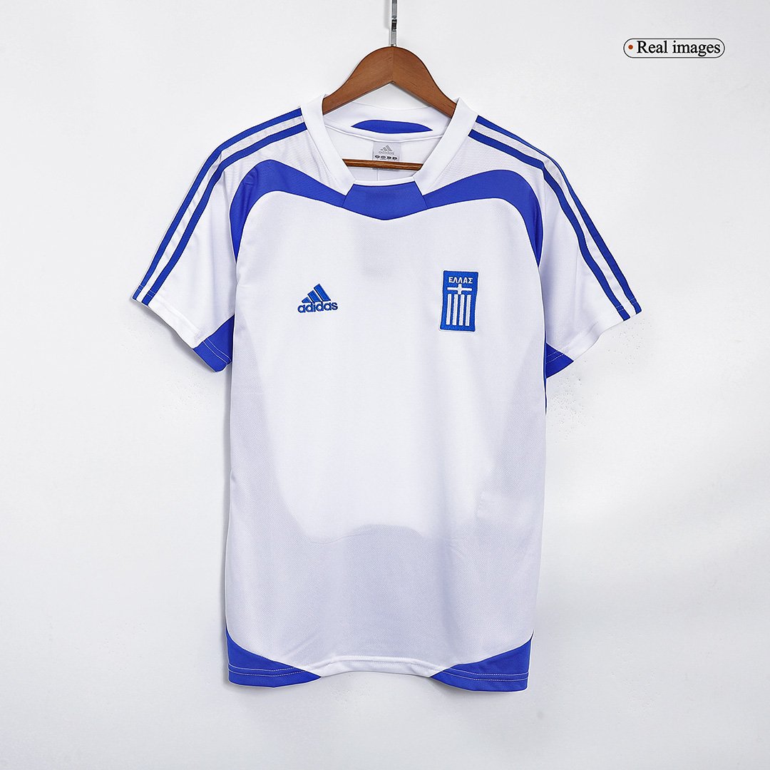 Retro Men's Greece Away Jersey 2004 - Image 3