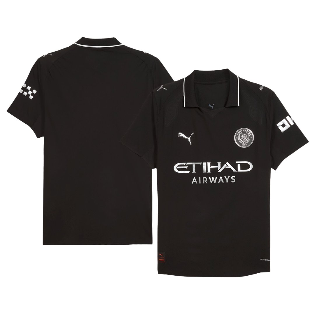 Men's Authentic Puma Manchester City Away Jersey 25/26 - Image 3