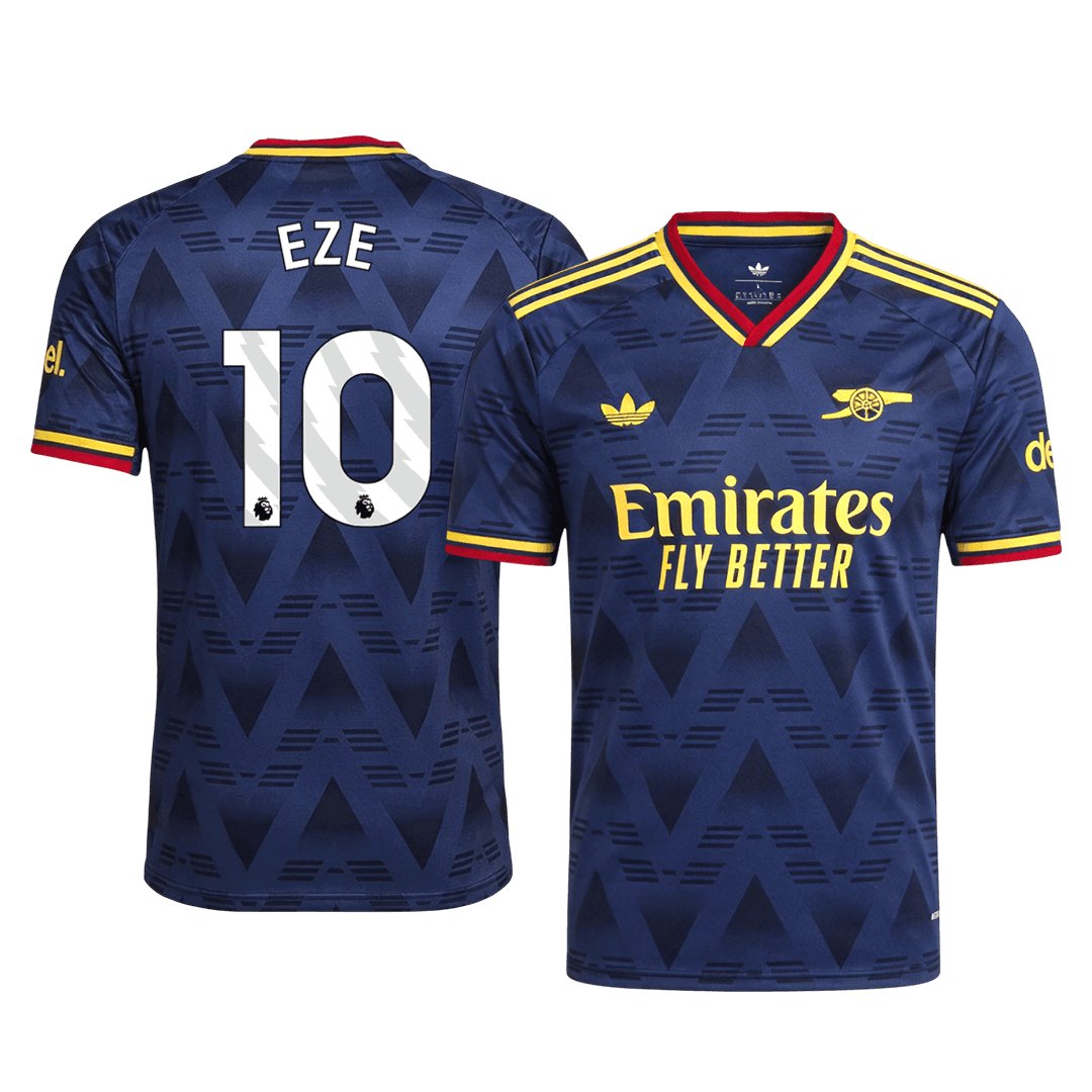 Men's Arsenal EZE #10 Away Player Version Jersey 26/27